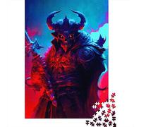 500 Piece Jigsaw Puzzles Demon Warrior for Adults Wooden Puzzles Educational Toys 500pcs (52x38cm)