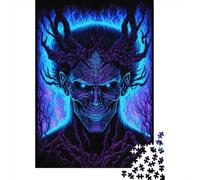 500 Piece Jigsaw Puzzles Evil Demon Wooden Puzzles Educational Toys 500pcs (52x38cm)