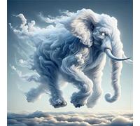 500 Piece Jigsaw Puzzles for Adults Abstract Animals Elephants, Fun Challenges, Educational Games, Difficult Jigsaw Puzzles for Adults, Puzzle 500 Pieces