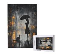 500 Piece Jigsaw Puzzles for Adults,Abstract Jigsaw Puzzles for Adults, Wooden Puzzle with Gift Box,Landscape Jigsaws for Family Educational Games, Unique Gifts for Women/Men, Home Wall Decor,ML-7