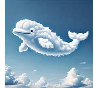 500 Piece Jigsaw Puzzles for Adults Abstract Whale, Fun Challenges, Educational Games, Difficult Jigsaw Puzzles for Adults, Puzzle 500 Pieces