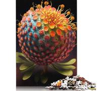 500 Piece Jigsaw Puzzles for Adults Art Exotic Fruit Square Jigsaw Puzzles for Adults & Woodenboard Puzzles Educational Puzzle Family Game 500pcs (52x38cm)