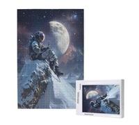 500 Piece Jigsaw Puzzles for Adults,Astronaut Jigsaw Puzzles for Adults, Wooden Puzzle with Gift Box,Universe Jigsaws for Family Educational Games, Unique Gifts for Women/Men, Home Wall Decor,ML-809
