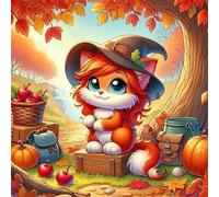 500 Piece Jigsaw Puzzles for Adults Autumn Animal Fruits, Fun Challenges, Educational Games, Difficult Jigsaw Puzzles for Adults, Puzzle 500 Pieces