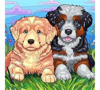 500 Piece Jigsaw Puzzles for Adults Cartoon Dogs, Fun Challenges, Educational Games, Difficult Jigsaw Puzzles for Adults, Puzzle 500 Pieces