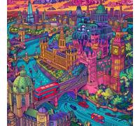 500 Piece Jigsaw Puzzles for Adults City Scenery, Fun Challenges, Educational Games, Difficult Jigsaw Puzzles for Adults, Puzzle 500 Pieces