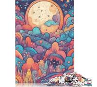 500 Piece Jigsaw Puzzles for Adults - Colorful Fantasy World Puzzle - Jigsaws 500 Pieces for Adults - Made Wood 500pcs (52x38cm)