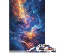 500 Piece Jigsaw Puzzles for Adults Colourful Cloud Explosion Puzzles Difficult Puzzle Educational Games Home Decoration 500pcs (52x38cm)
