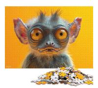 500 Piece Jigsaw Puzzles for Adults Cute Furry Creature Jigsaw Puzzle Children Wooden Puzzles Family Entertainment Toys 500pcs (52x38cm)