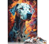 500 Piece Jigsaw Puzzles for Adults Dalmatian Jigsaw Puzzles DIY Wooden Jigsaws Toys Home Decoration 500pcs (52x38cm)