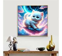 500 Piece Jigsaw Puzzles for Adults Dreamy Clouds Cat, 45x45cm Puzzles for adults 500 Pieces, Fun Present & Activity for Home, Jigsaw Puzzle for Birthday