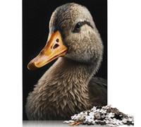500 Piece Jigsaw Puzzles for Adults Duck Portrait Photo Jigsaw Puzzles for Adults, Wooden Puzzles Educational Stress Relief Toy Puzzle 500pcs (52x38cm)