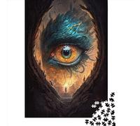 500 Piece Jigsaw Puzzles for Adults Fantasy Phoenix Eye Jigsaw Puzzle Children Wooden Puzzles Family Entertainment Toys 500pcs (52x38cm)