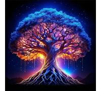 500 Piece Jigsaw Puzzles for Adults Fantasy Tree of Life, Fun Challenges, Educational Games, Difficult Jigsaw Puzzles for Adults, Puzzle 500 Pieces