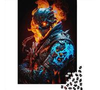 500 Piece Jigsaw Puzzles for Adults Fire Demon1 Jigsaw Puzzles for Adults, Wooden Puzzles Educational Stress Relief Toy Puzzle 500pcs (52x38cm)
