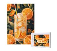 500 Piece Jigsaw Puzzles for Adults,Fruit Jigsaw Puzzles for Adults, Wooden Puzzle with Gift Box,Summer Jigsaws for Family Educational Games, Unique Gifts for Women/Men, Home Wall Decor,ML-183