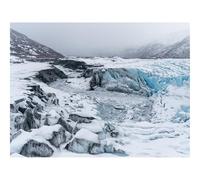 500 Piece Jigsaw Puzzles for Adults Gifts-Glaciers,snow,rocks 52x38cm