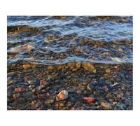 500 Piece Jigsaw Puzzles for Adults Gifts-Water,Waves,Stones,Transparent,Nature 52x38cm