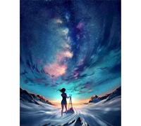 500 Piece Jigsaw Puzzles for Adults, Impossible Hard Difficult Challenging jigsaw puzzle 500 pieces adult Puzzles Classic Educational Games 52x38cm,Polar Night Scenery