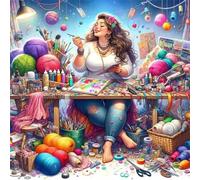 500 Piece Jigsaw Puzzles for Adults, Impossible Hard Difficult Challenging jigsaw puzzle 500 pieces adult Puzzles Classic Educational Games 45x45cm, Happy Girl