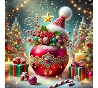 500 Piece Jigsaw Puzzles for Adults, Impossible Hard Difficult Challenging jigsaw puzzle 500 pieces adult Puzzles Classic Educational Games 45x45cm, Christmas Fruit