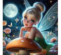 500 Piece Jigsaw Puzzles for Adults, Impossible Hard Difficult Challenging jigsaw puzzle 500 pieces adult Puzzles Classic Educational Games 45x45cm, Moonlit Fairy