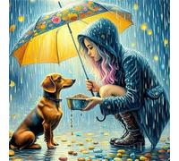 500 Piece Jigsaw Puzzles for Adults Kind Girl, Impossible Puzzle for adults, Challenging Adult jigsaw puzzles 500 pieces, puzzle Classic Educational Games, Fun Activity for Family