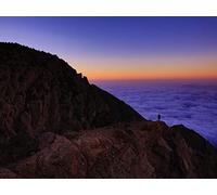 500 Piece Jigsaw Puzzles for Adults - Mountain man loneliness 52x38cm