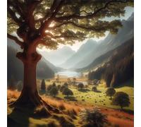 500 Piece Jigsaw Puzzles for Adults Natural Scenery, Educational Games, Impossible Hard Difficult Challenging, Relaxation Jigsaw Puzzles for Adults 500 Pieces 17.7x17.7 inch