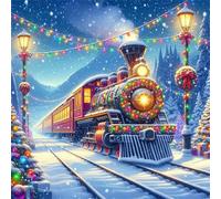 500 Piece Jigsaw Puzzles for Adults Neon Train, Impossible Puzzle for adults, Challenging Adult jigsaw puzzles 500 pieces, puzzle Classic Educational Games, Fun Activity for Family
