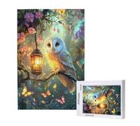 500 Piece Jigsaw Puzzles for Adults,Owl Jigsaw Puzzles for Adults, Wooden Large Size Puzzle with Gift Box,Tree Jigsaws for Family Educational Games, Unique Gifts for Women/Men, Home Wall Decor,ML-671