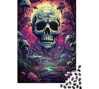 500 Piece Jigsaw Puzzles for Adults | Skeletons of Silent Night Puzzles | Puzzles 500 Pieces for Adults Gifts 500pcs (52x38cm)