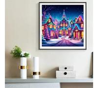 500 Piece Jigsaw Puzzles for Adults Winter City, Fun Challenges, Educational Games, Difficult Jigsaw Puzzles for Adults, Puzzle 500 Pieces