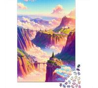 500 Piece Jigsaw Puzzles Game Morning Walk Wooden Puzzles Educational Game Challenge Toy As A 500pcs (52x38cm)