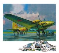 500 Piece Jigsaw Puzzles Game Petlyakov Pe8 Jet War Wooden Puzzles Educational Game Challenge Toy As A 500pcs (52x38cm)