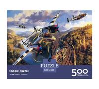 500 Piece Jigsaw Puzzles Military Fans Wooden Puzzles Educational Toys 500pcs (52x38cm)