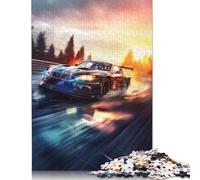 500 Piece Jigsaw Puzzles Racing Car Jigsaw Puzzle for Adults Toys Gifts Challenge Game Jigsaw Creative Puzzles Wall Decoration 500pcs (52x38cm)