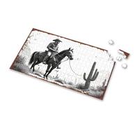 500 Piece Jigsaw Puzzles Roping In The Wild West: A Cowboy'S Tale Picture Puzzle Puzzle 1000 Pieces 4 Year Old Boy Gift(1000PCS)