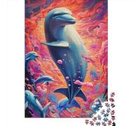 500 Piece Jigsaw Puzzles Seal Creative Square Wooden Jigsaw Puzzles for Adults 500pcs (52x38cm)