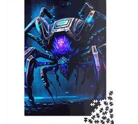 500 Piece Jigsaw Puzzles Spider Wooden Puzzles Educational Toys 500pcs (52x38cm)