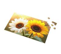 500 Piece Jigsaw Puzzles Sunshine And Serenity: A Floral Symphony Picture Puzzle Puzzles 500 Pieces Easter Gifts For Toddlers(300PCS)