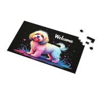 500 Piece Jigsaw Puzzles Welcome To The Colorful World Of Dogs Picture Puzzle Puzzle 500 Pieces 1000 Piece Puzzles(1000PCS)