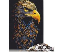 500 Piece Jigsaw Puzzles Yellow Billed Eagle Wooden Puzzles Educational Toys 500pcs (52x38cm)
