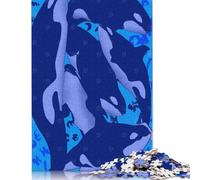 500 Piece Killer Whale Jigsaw Puzzles for Adults Puzzle Jigsaws for Adults& Teenagers Age 12 Years Up 500pcs (52x38cm) <