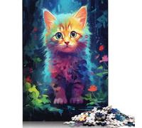 500 Piece Kitty No1 Puzzles for Adults & Wooden Puzzles Educational Puzzle Family Game 500pcs (52x38cm)