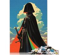 500 Piece Knight Pt. 5 Square Jigsaw Puzzles for Adults, Wooden Puzzles Learning Educational Toy 500pcs (52x38cm)
