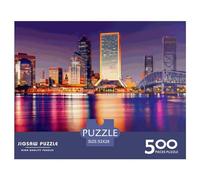 500 Piece Las Vegas Puzzles for Wooden Puzzles Educational Game for Adult 500pcs (52x38cm)