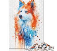 500 Piece Lion Portrait Light Eyes Adult Jigsaw Puzzle Wooden Puzzles for Teenagers Gifts Puzzle for Adults And Teenager 500pcs (52x38cm)