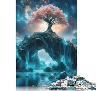 500 Piece Lovely Japanese Landscape Jigsaw Puzzlesfor Adults Teenagers Wooden Puzzle Jigsaws for Adults Educational Game Challenge Toy 500pcs (52x38cm)