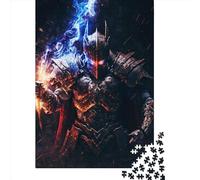 500 Piece Magic Knight Creative Square Jigsaw Puzzles for Adults & Wooden Puzzles Stress Relief Puzzle Games And Unique 500pcs (52x38cm)
